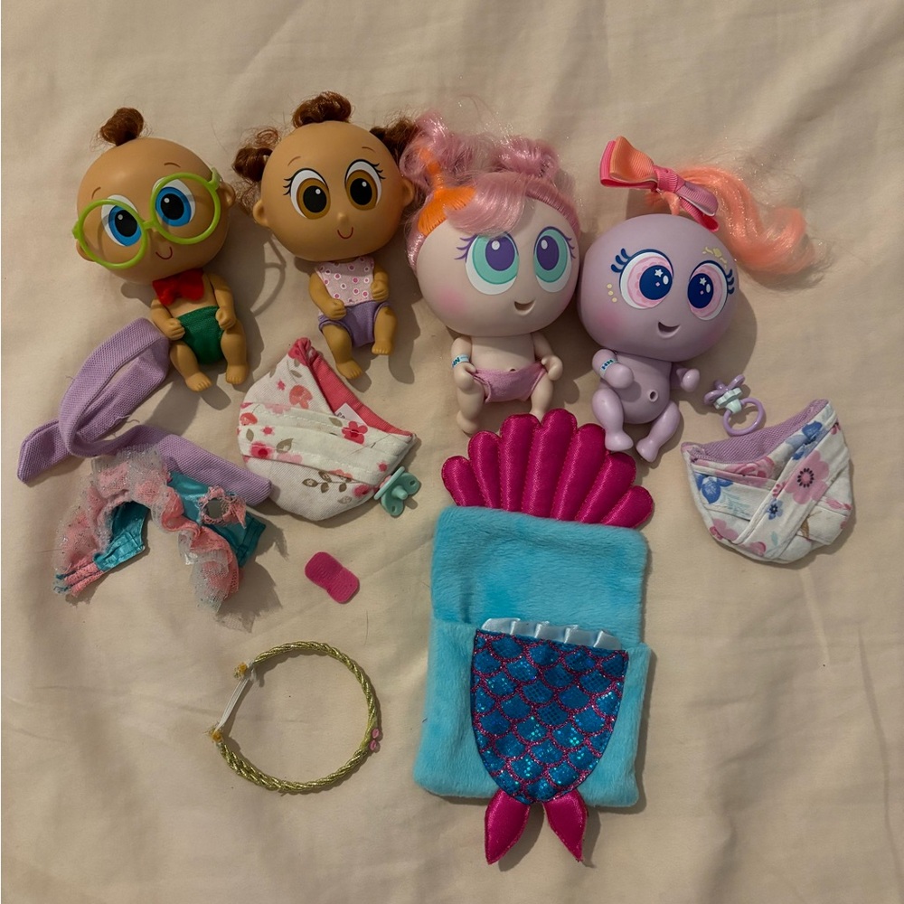 Bundle Distroller Neonate Nerlies Dolls & Accessories